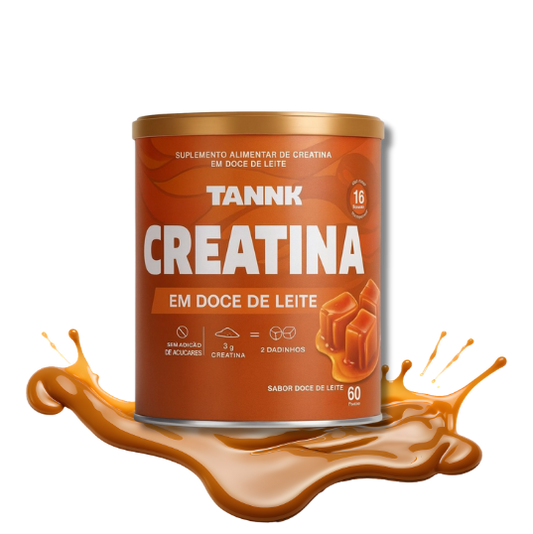 Creatina em Doce de Leite